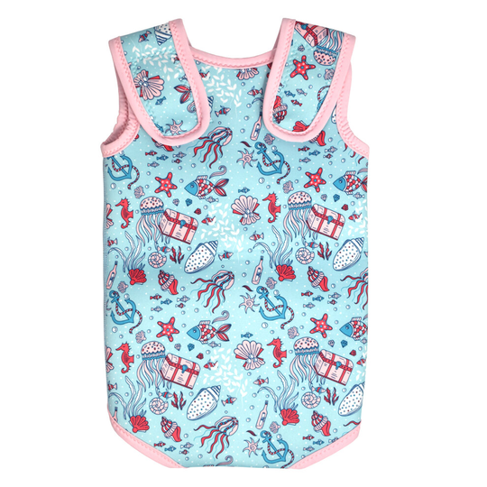 (Hidden Treasure, 0-6 Months) Splash About Baby Wrap Wetsuit