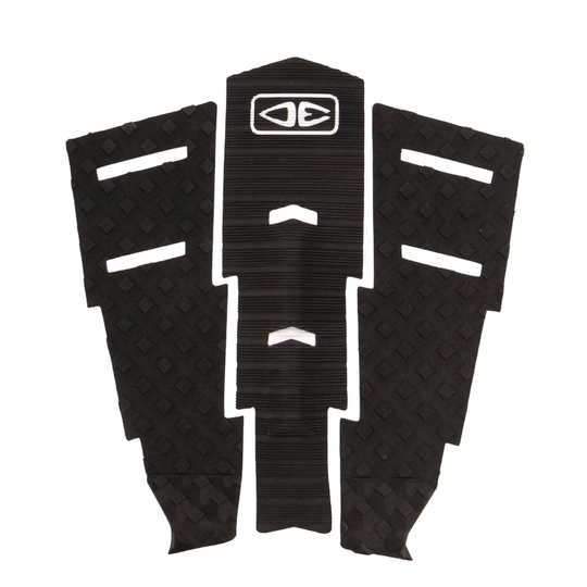 Ocean and Earth Dakoda Walters Pro 3 Piece Surfboard Tail Pad Grip - Black