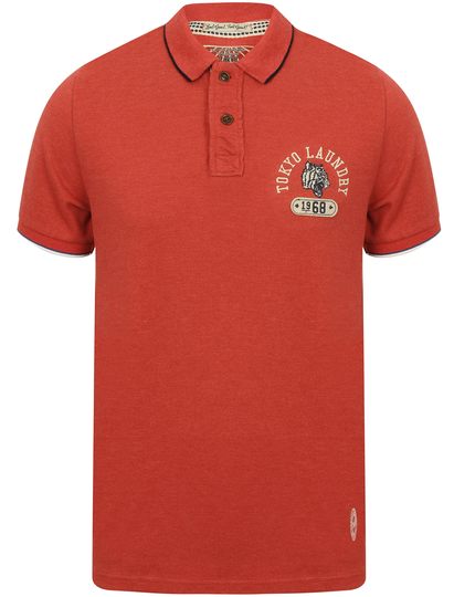 Polo Shirts Tiger Bay Pique Polo Shirt in Tokyo Red Marl - Tokyo Laundry / S - Tokyo Laundry