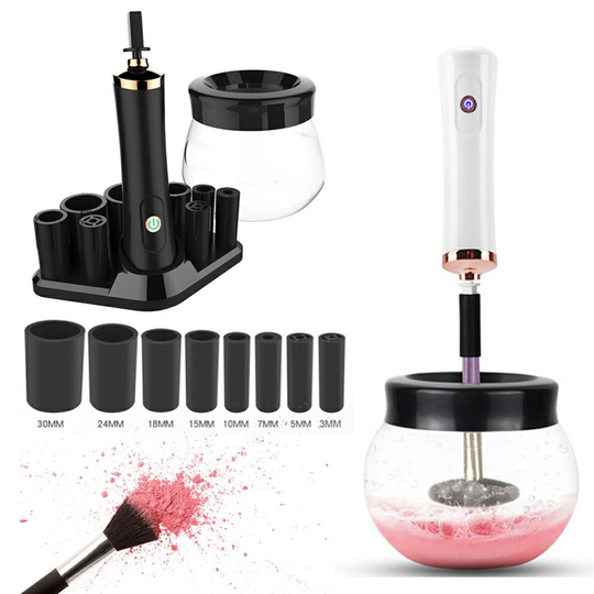 Electric Make up Brush Cleaner Dryer Set Machine Cosmetic Auto