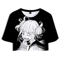 Inspired by Toga Himiko Cosplay Costume T-shirt Back To School Print T-shirt For Men's Women's Adults' Polyster Lightinthebox