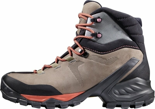 Mammut Womens Outdoor Shoes Trovat Tour High GTX Women Bungee/Apricot Brandy 37 1/3