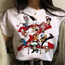 Inspired by One Piece Monkey D. Luffy Roronoa Zoro Sanji T-shirt Anime Cartoon Anime Classic Street Style T-shirt For Men's Women's Unisex Adults' Hot Stamping 100% Polyester Lightinthebox