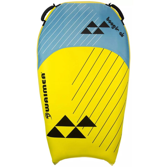 Waimea Inflatable Bodyboard Boogie Air Yellow and Blue Sport Surfing Board