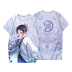 Inspired by Demon Slayer: Kimetsu no Yaiba Kamado Nezuko Kochou Shinobu Tsuyuri Kanao T-shirt Cartoon Manga Anime Harajuku Graphic Kawaii T-shirt For Men's Women's Unisex Adults' 3D Print 100 Lightinthebox
