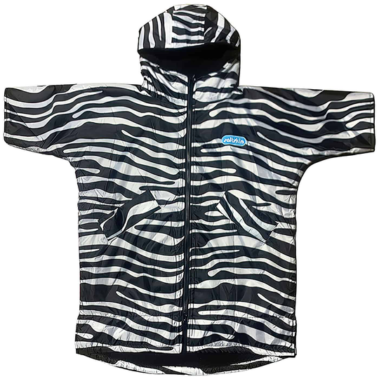 Saltskin Adults Zebra Change Robe - Zebra