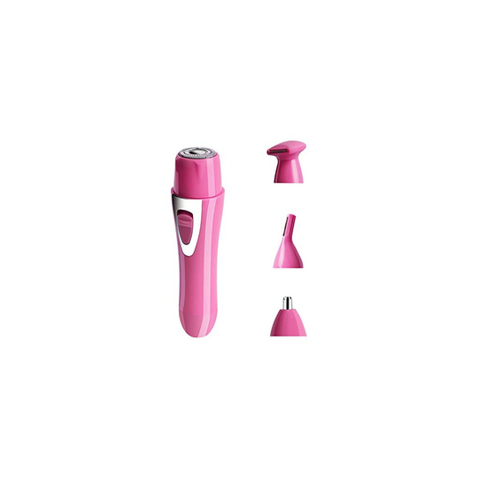 Electric Lady Shaver 4 in 1 Women Trimmer USB Rechargeable Bikini and Body Trimmer Facial Hair Clippers Nose Trimmer Eyebrow Trimmer Hair Trimme