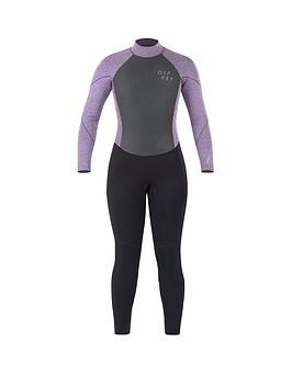 Osprey Womens Zero Full Length Wetsuit 5Mm - Purple