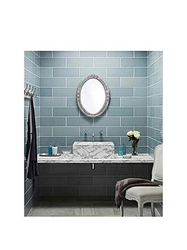 Topps Tiles Attingham Seagrass Pale Green 15Cm X 40Cm (Box Of 17 Tiles)