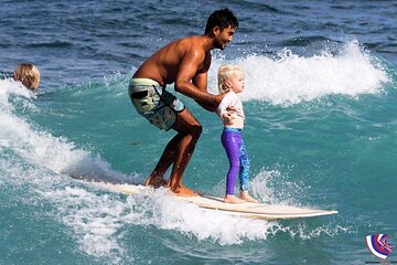 Surf Lessons on the famous Northshore perfect for the whole family