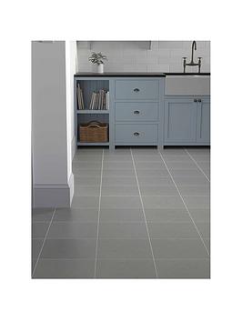 Topps Tiles Aspen Grey 33.3Cm X 33.3Cm (Box Of 9 Tiles)