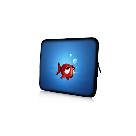 (Fish) 17" inch Tablet Laptop Notebook Sleeve Case Bag