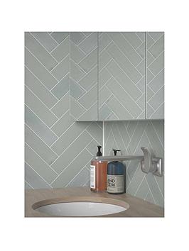 Topps Tiles Anya Mist 7Cm X 28Cm (Box Of 50 Tiles)