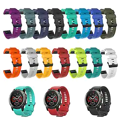 Watch Band for Fenix 7S / 6S / 5S / 5S Quickfit Garmin Sport Band Silicone Wrist Strap Lightinthebox