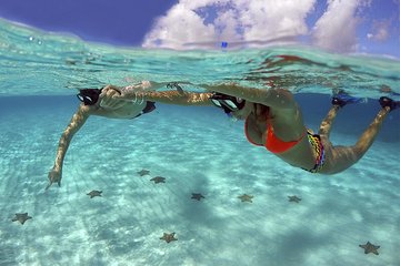 Live this unique snorkeling experience. El Cielo in Cozumel a magical tour.