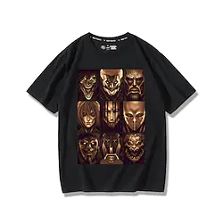 Inspired by Attack on Titan Eren Yeager T-shirt Cartoon Manga Anime Harajuku Graphic Kawaii T-shirt For Men's Women's Unisex Adults' Hot Stamping 100% Polyester Lightinthebox