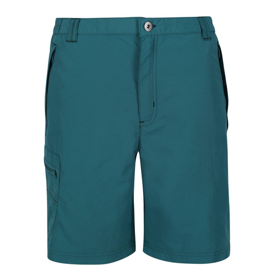 (42in, Pacific Green) Regatta Mens Leesville II Walking Shorts