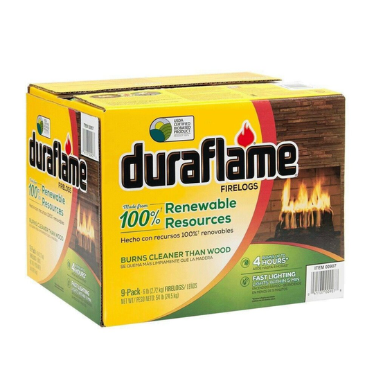 Duraflame Fire Logs 9 x 2.72kg Box