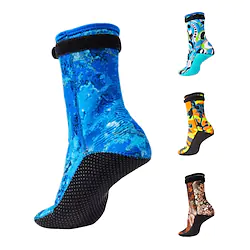Bluedive Men's Women's Water Socks Neoprene Socks 3mm Neoprene Anti-Slip Thermal Warm Quick Dry Durable Swim Shoes for Diving Surfing Snorkeling Scuba Kayaking Lightinthebox