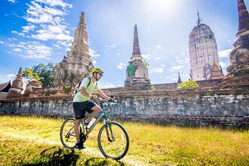 From Bangkok: Full-Day Bike Trip to Historic Ayutthaya
