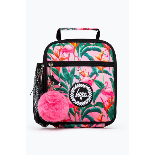 HYPE PINK FLAMINGO RAINFOREST LUNCHBOX