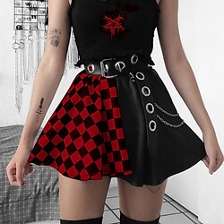 Goth Girl Vintage Punk Gothic Summer Masquerade Women's Costume Vintage Cosplay Event / Party Skirts Lightinthebox