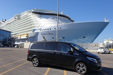 Private transfer to/from Civitavecchia port 209 euro/van Mercedes V class