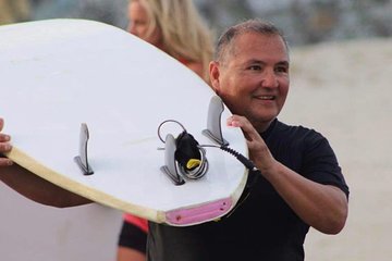 Beginner Surf Lessons with a Galveston Local