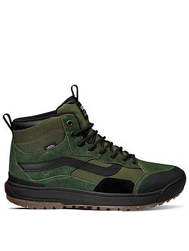 Vans UltraRange Exo Hi MTE-1 - Khaki/Black, Khaki/Black, Size 6, Men