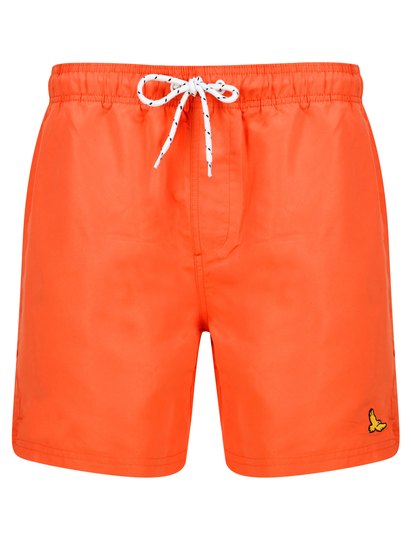 Swim Shorts Andiamo Classic Swim Shorts in Emberglow Orange - Kensington Eastside / S - Tokyo Laundry