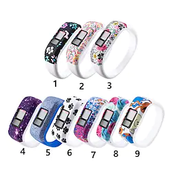 Silicone Wristband Strap for Garmin Vivofit JR JR2 vivofit 3 Activity Tracker Replacement Large/Small Sports Watch Bracelet Band Lightinthebox