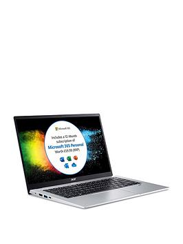 Acer Swift 1 Sf114-34, Intel Pentium, 4Gb Ram 128Gb Ssd, Microsoft 365 Personal Included (12 Months), - Laptop Only
