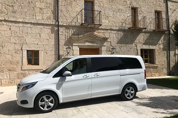 Private Transfer Valladolid Airport or City to Burgos or Leon by Luxury Van