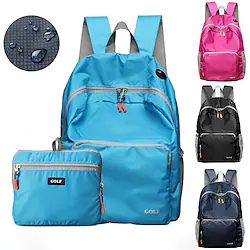 10-20 L Hiking Backpack Windproof Rain Waterproof Breathable Quick Dry Lightweight Outdoor Yoga Hunting Fishing Hiking Nylon Black Navy Blue Sky Blue Lightinthebox