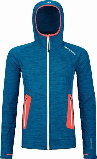 Ortovox Outdoor Hoodie Fleece Light Hoody W Heritage Blue Blend S