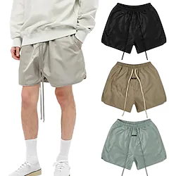 Men's Running Shorts Sweatshorts Drawstring Pocket Solid Colored Sport Athleisure Bottoms Breathable Quick Dry Moisture Wicking Soft Fitness Gym Workout Running Jogging Exercise Athletic Activewear Lightinthebox