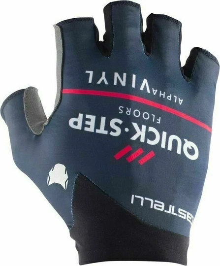Castelli Quick-Step Alpha Vinyl 2022 Competizione 2 Glove Belgian Blue S