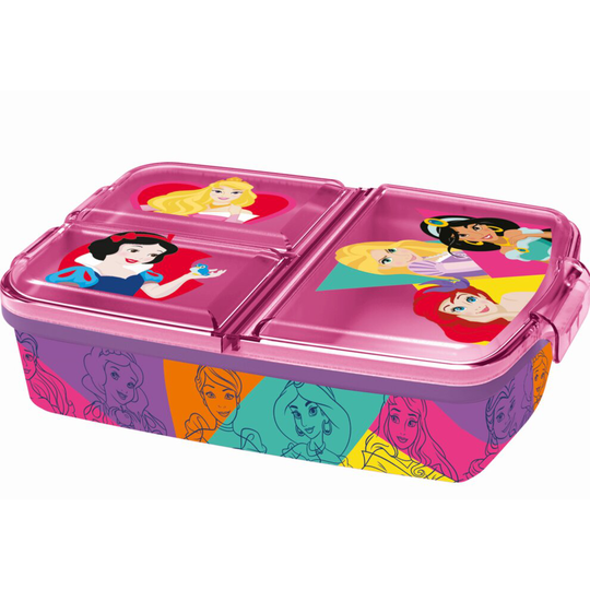 Disney Princess Multi Compartment Sandwich Box