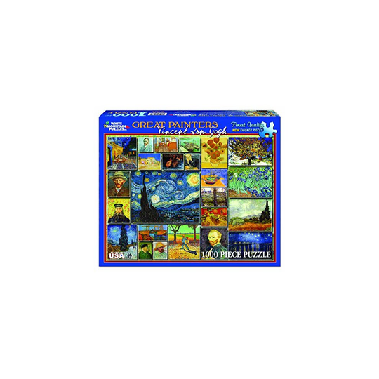 White Mountain Puzzles Great Painters Collection - Vincent Van Gogh - 1,000 Piece Jigsaw Puzzle