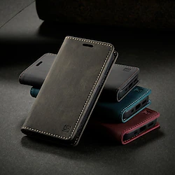 Phone Case For Apple Full Body Case Leather iPhone 14 Pro Max Plus 13 12 11 Mini X XR XS 8 7 Card Holder with Stand Frosted Solid Color PU Leather Lightinthebox