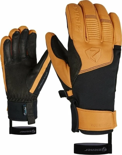 Ziener Ganzenberg AS AW Black/Tan 10