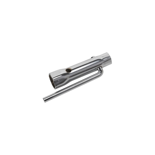 Sealey MS158 Double End Long Reach Spark Plug Box Spanner 16/21mm with L-Brace