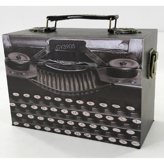 Vintage Style Typewriter Storage Box