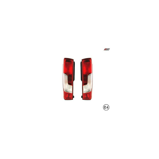 Peugeot Boxer 2014-2018 Rear Lights Tail Back Lamps Set Lh + Rh Side E4 - Mark