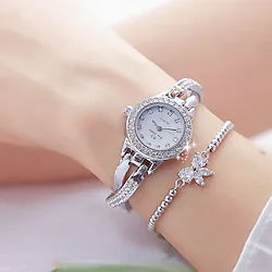 Quartz Watch for Women Analog Quartz Stylish Glitter Luxury Fashion With Jewelry Stainless Steel Stainless Steel Creative / One Year Lightinthebox