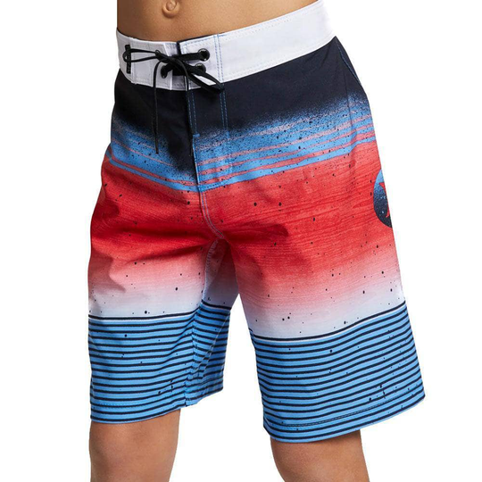 Hurley Youth Boys Phantom Overspray 16 Boardshort - Obsidian