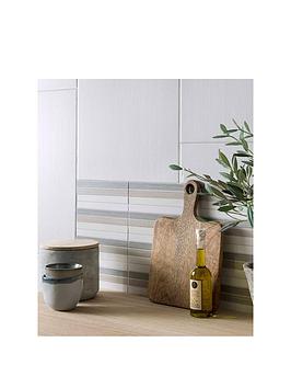 Topps Tiles Mokara White 30Cm X 50Cm (Box Of 8 Tiles)