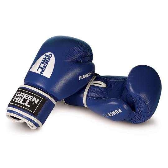(Blue, 12oz) GREEN HILL BOXING GLOVES PUNCH II