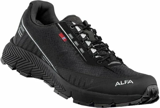 Alfa Mens Outdoor Shoes Drift Advance GTX Black 44