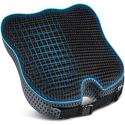Car Seat Cushion for Car Seat Driver - Memory Foam Office Chair Cushions with Larger Size to Add More Comfort - Wedge Driver Seat Cushion Improve Driving View Lightinthebox